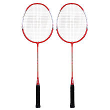 Classic set badmintonová raketa červená